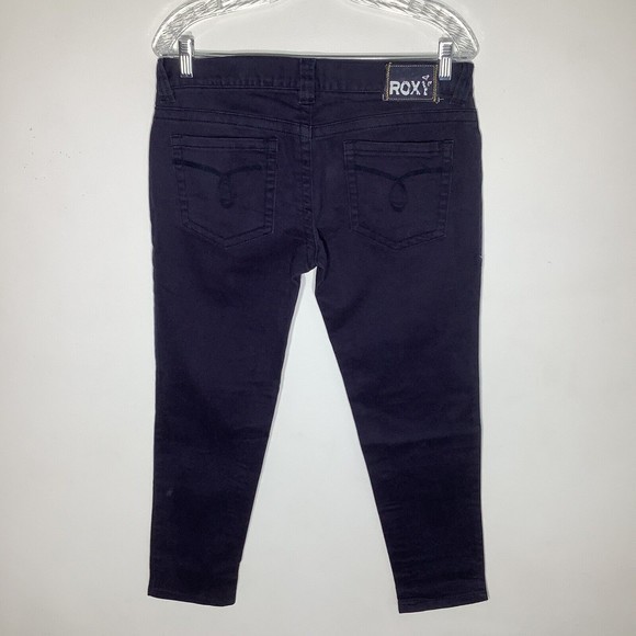 Roxy‎ Womens Gold Coast Slim Fit Denim Jeans Blue Size 11 NWT - Picture 3 of 7